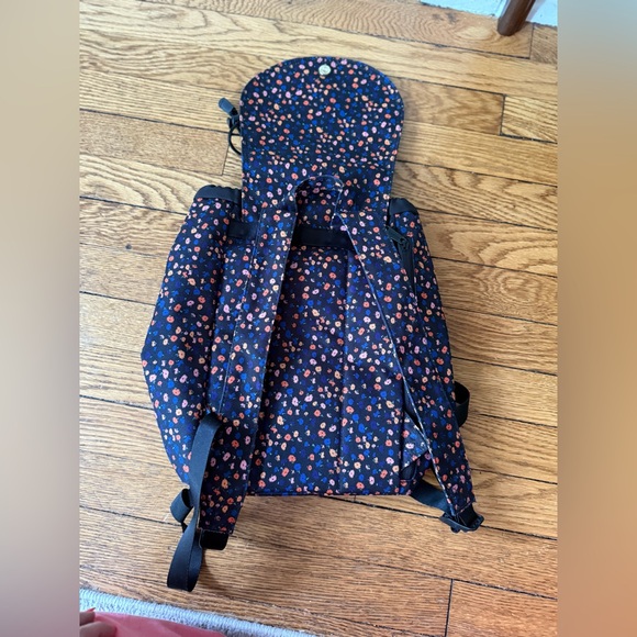 Herschel Navy Floral Backpack - NWOT main image 5